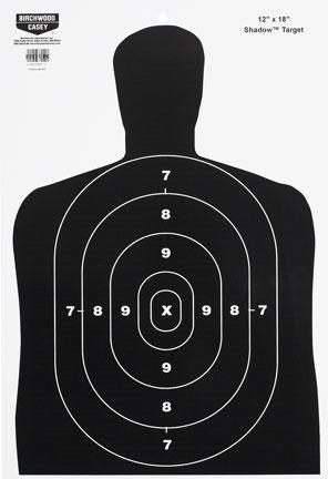 Birchwood Casey Eze-Scorer Targets B27 Shadow Target 10/Pack - Precision Shot Firearms