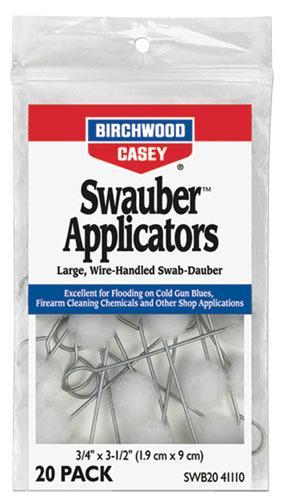 Birchwood Casey Swauber Applicators Poly-Bag 20/pk - Precision Shot Firearms