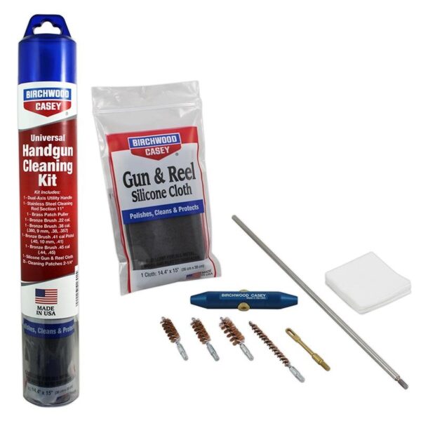 Birchwood Casey Universal Handgun Stainless Steel Cleaning Kit - Precision Shot Firearms