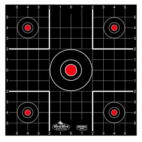 Birchwood Casey Dirty Bird 12" Sight-In Targets 100/ct - Precision Shot Firearms