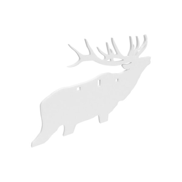 Birchwood Casey AR500 3/8" Silhouette Plate Target 3-Hole Elk - Precision Shot Firearms