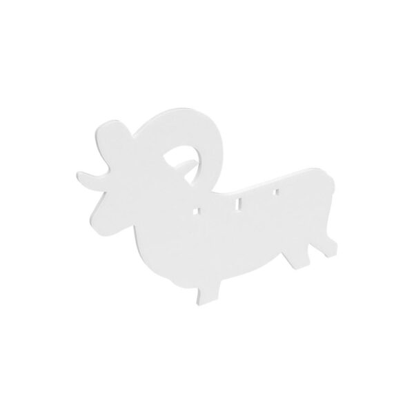 Birchwood Casey AR500 3/8" Silhouette Plate Target 3-Hole Ram - Precision Shot Firearms