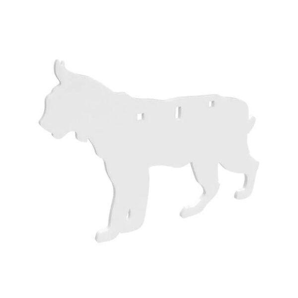 Birchwood Casey AR500 3/8" Steel 1 Hole Animal Silhouette Target - Bobcat 1/ct - Precision Shot Firearms