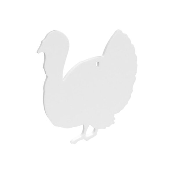 Birchwood Casey AR500 3/8" Steel 1 Hole Animal Silhouette Target - Turkey 1/ct - Precision Shot Firearms