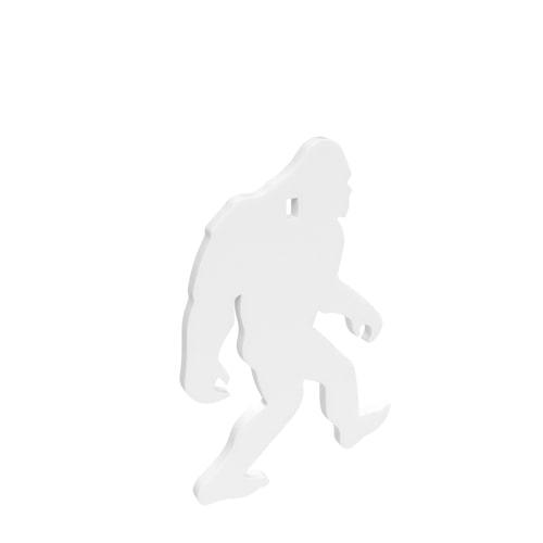 Birchwood Casey AR500 3/8" Steel 1 Hole Animal Silhouette Target - Yeti 1/ct - Precision Shot Firearms