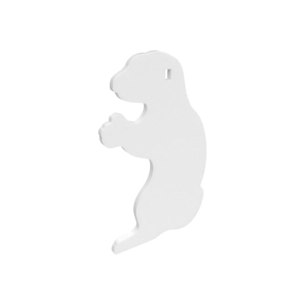 Birchwood Casey AR500 3/8" Steel 1 Hole Animal Silhouette Target - Gopher 1/ct - Precision Shot Firearms