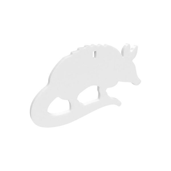 Birchwood Casey AR500 3/8" Steel 1 Hole Animal Silhouette Target - Armadillo 1/ct - Precision Shot Firearms