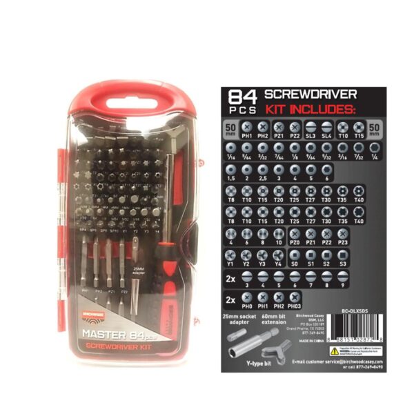 Birchwood Casey Master Screwdriver Set 84 pc kit - Precision Shot Firearms
