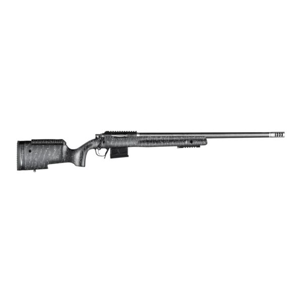 Christensen Arms B.A. Tactical Rifle 6.5 Creedmoor 5rd Magazine 26" Carbon Fiber Barrel Black w/Gray Webbing Stock - Precision Shot Firearms