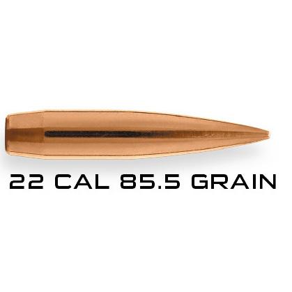 Berger Long Range Hybrid Target Rifle Bullets .22 cal .224" 85.5 gr LRHT 1000/ct - Precision Shot Firearms