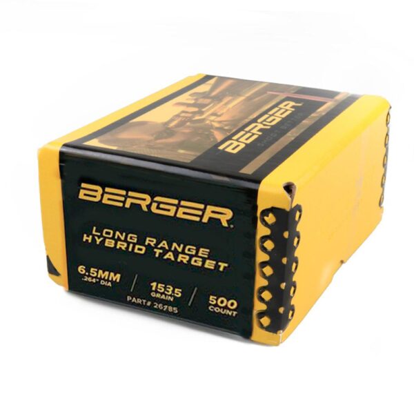 6.5MM 153.5 GRAIN LONG RANGE HYBRID TARGET BULLETS 500CT - Precision Shot Firearms