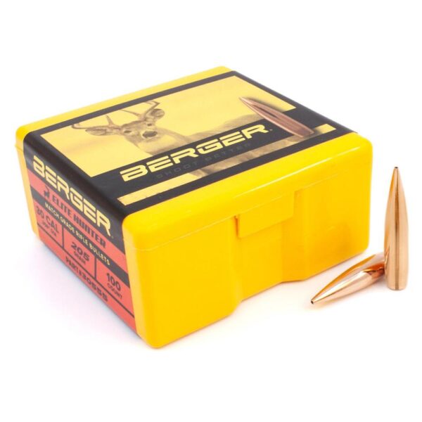 30 CALIBER 205 GRAIN ELITE HUNTER BULLETS 100CT - Precision Shot Firearms