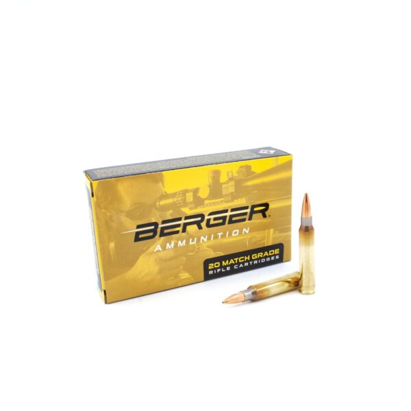 Berger Rifle Ammunition .223 Rem 73gr BT Target 2820 fps 20/ct - Precision Shot Firearms