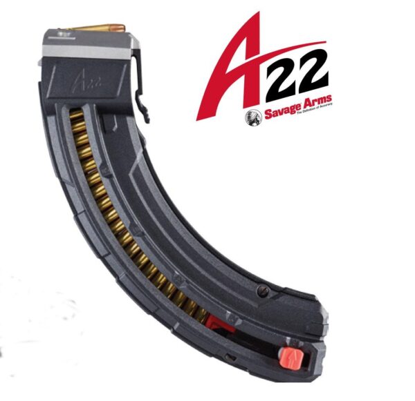 Butler Creek Savage Arms A22 Magnum Magazine .22 Mag Black Steel 25/rd - Precision Shot Firearms