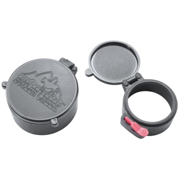 Butler Creek Element Flip-Open Scope Cap Eye Piece Size 02 - Black (Clam) - Precision Shot Firearms