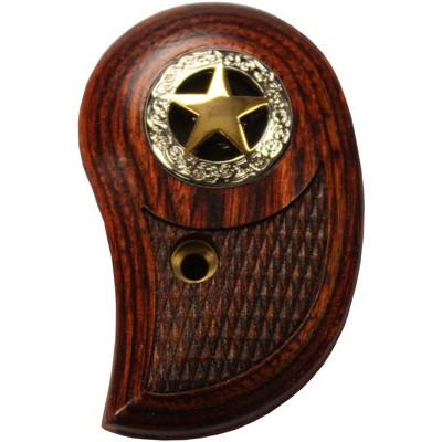 Bond Arms Standard Handgun Grips Rosewood with 2-Tone star - Precision Shot Firearms