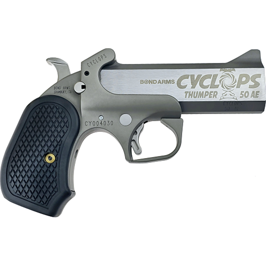 Bond Arms Cyclops Handgun .50 AE Single Shot 4.25" Barrel Black - Precision Shot Firearms