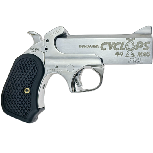 Bond Arms Cyclops Satin Package Handgun .44 Mag Single Shot 4.25" Barrel Satin with Holster - Precision Shot Firearms