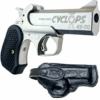 Bond Arms Cyclops Satin Package Handgun .45-70 Gov't Single Shot 4.25" Barrel Satin with Holster - Precision Shot Firearms
