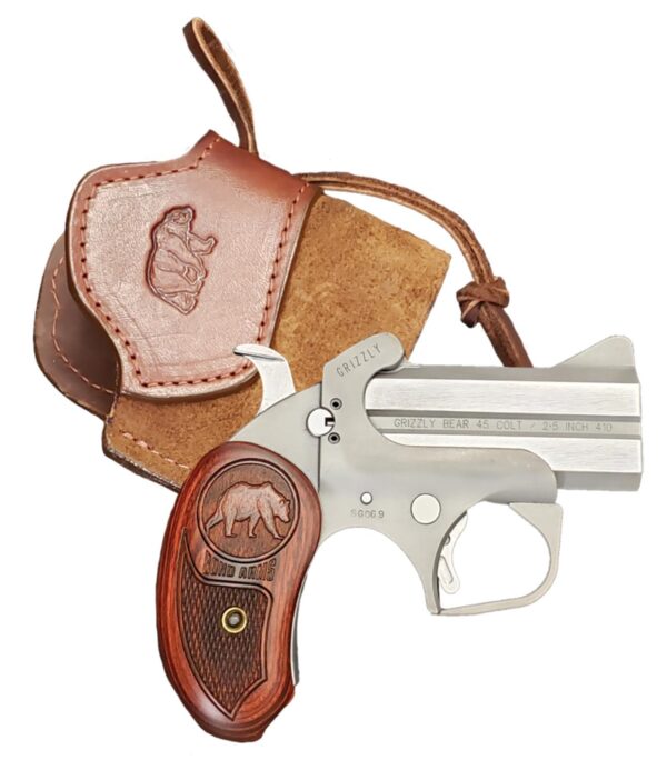 Bond Arms Grizzly 45 Colt/410 2rd Capacity 3" Barrel Extended Rosewood Grips - Precision Shot Firearms