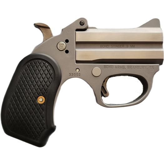 Bond Arms Honey-B Stinger Handgun .380 Auto 2rd Capacity 3" Barrel B6 Resin Grips - Precision Shot Firearms