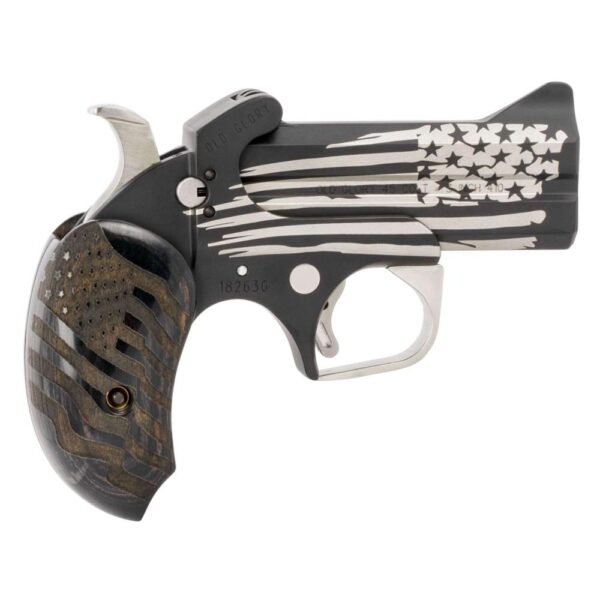 Bond Arms Old Glory Handgun .45 LC/.410 2rd Capacity 3.5" Barrel Black American Flag - Precision Shot Firearms