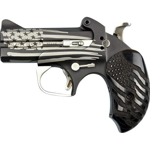 Bond Arms Old Glory Handgun .45/410 2rd Capacity 3.5" Barrel Black Flag Black Driving Holster - Precision Shot Firearms