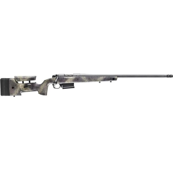 Bergara B-14 Wilderness HMR Rifle 6.5 Creedmoor 5rd Magazine 24" Barrel Sniper Grey Cerakote with Omni Muzzlebrake and Fluted Bolt - Precision Shot Firearms