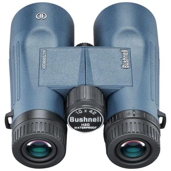 Bushnell H2O 10x42mm Waterproof Binoculars Roof WP/FP Twist Up Eyecups Dark Blue - Precision Shot Firearms
