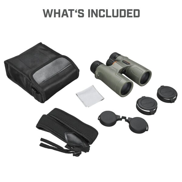 Bushnell Trophy Binocular 10x42mm BaK-4 Roof Prism Bone Collector Green - Precision Shot Firearms