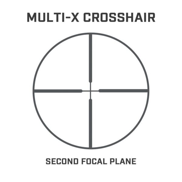 Bushnell Banner Rifle Scope 6-18x50mm 1" SFP AO Multi-X Non Illum. Matte Black - Precision Shot Firearms