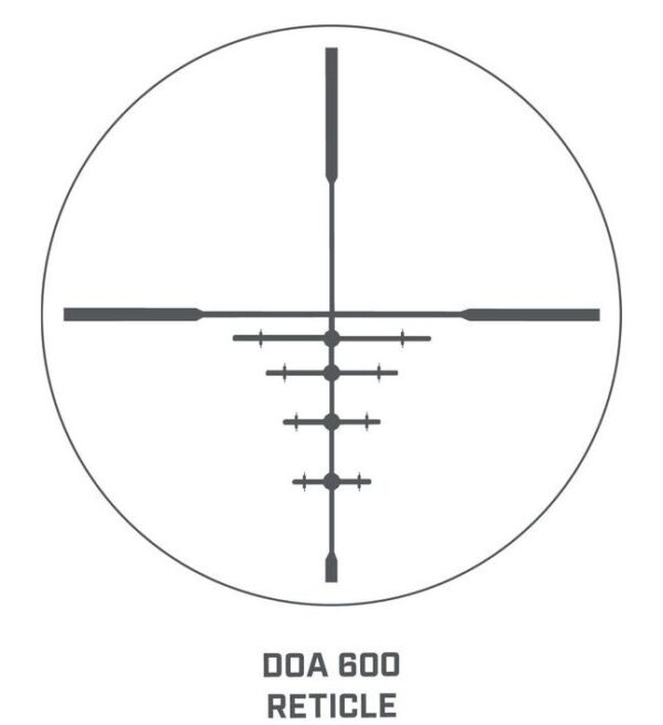 Bushnell Trophy Rifle Scope 3-9x40mm 1" SFP DOA 600 CF Matte Black - Precision Shot Firearms