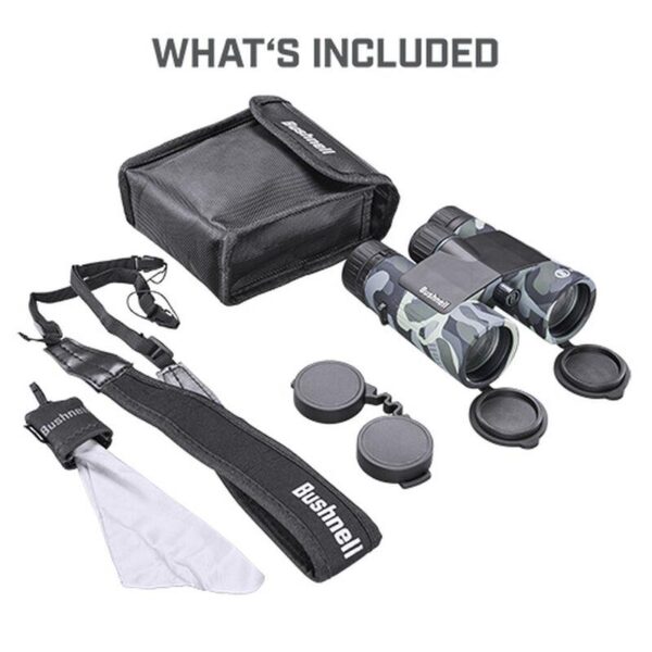 Bushnell 10x42mm Prime Blackout Camo Binocular Roof FMC WP/FP Box - Precision Shot Firearms