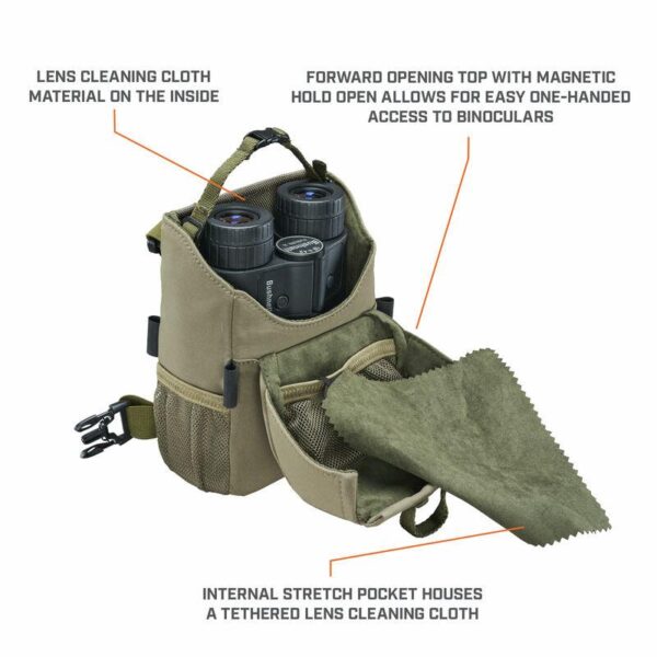 Bushnell Prime Binocular 10x42 x Vault Combo Pack - Green Roof FMC WP/FP Box - Precision Shot Firearms