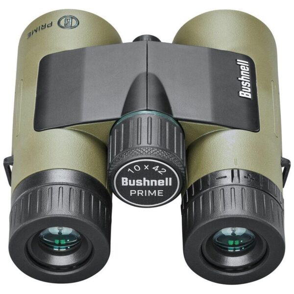 Bushnell Prime Binocular 10x42 x Vault Combo Pack - Green Roof FMC WP/FP Box - Precision Shot Firearms