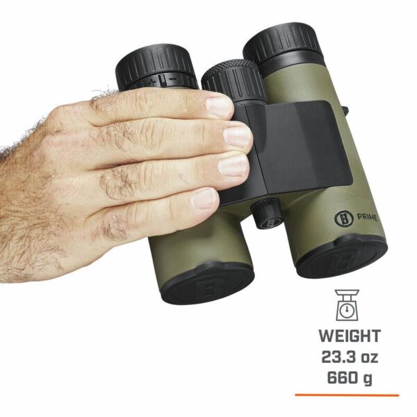 Bushnell Prime Binocular 10x42 x Vault Combo Pack - Green Roof FMC WP/FP Box - Precision Shot Firearms