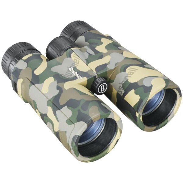 Bushnell Woodland Camo Binocular 10x42 Roof Box - Precision Shot Firearms