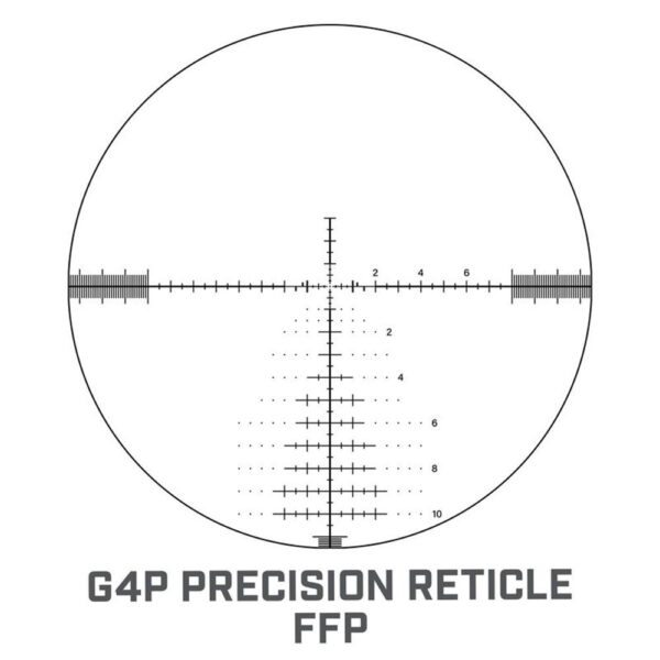 Bushnell Elite Tactical XRS3 Rifle Scope 6-36x56mm 34mm FFP G4P Black - Precision Shot Firearms