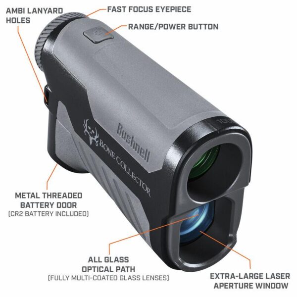 Bushnell 6x25 Bone Collector 1000 Range Finder - Black/Brown Gen2 Box 6L - Precision Shot Firearms