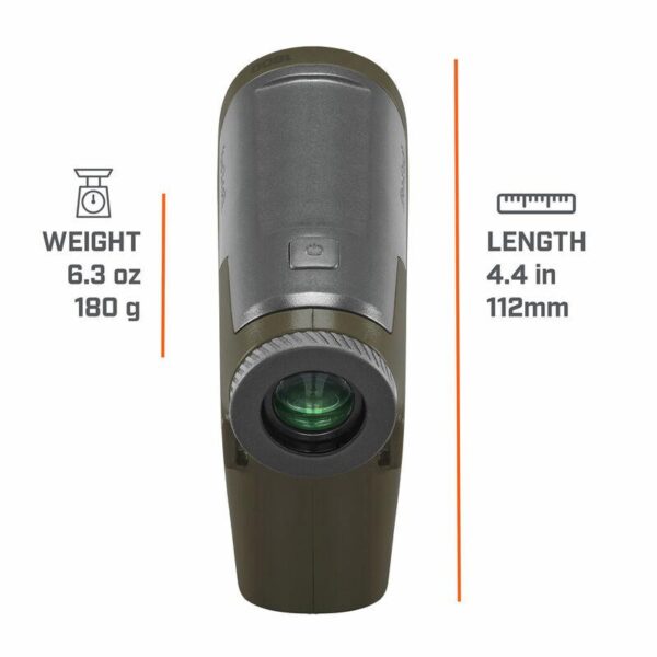 Bushnell 6x25 Bone Collector 1800 Black/Gray Range Finder Gen2 Box 6L - Precision Shot Firearms