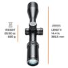 Bushnell Match Pro Rifle Scope 6-24x50 30mm FFP Deploy Mil Black Non Illum Black Box - Precision Shot Firearms
