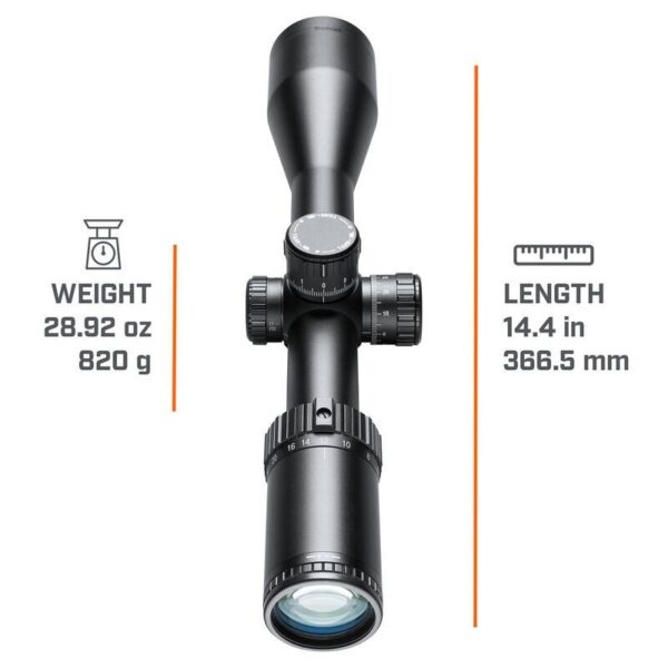 Bushnell Match Pro Rifle Scope 6-24x50 30mm FFP Deploy Mil Black Non Illum Black Box - Precision Shot Firearms
