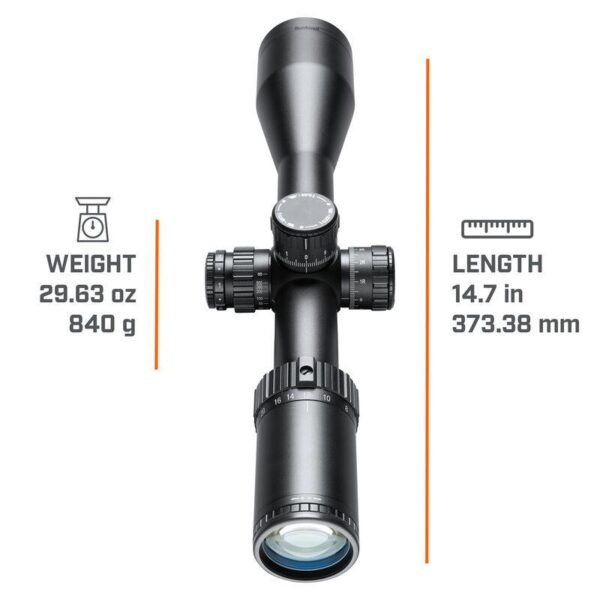 Bushnell Match Pro Rifle Scope 6-24x50 30mm FFP Illum Deploy Mil Black - Precision Shot Firearms