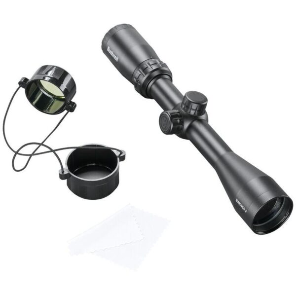 Bushnell Banner 2 Rifle Scope 3-9x40 1" SFP DOA Quick Ballistic Non Illum. Black with Rings - Precision Shot Firearms