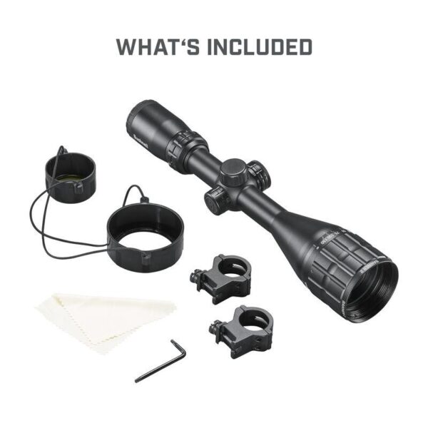 Bushnell Banner-2 Rifle Scope 3-9x40 1" SFP DOA Quick Ballistic Illum Black with Rings - Precision Shot Firearms