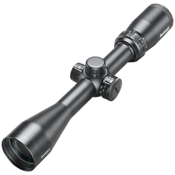 Bushnell Banner-2 Rifle Scope 3-9x40 1" SFP DOA Quick Ballistic Illum Black with Rings - Precision Shot Firearms