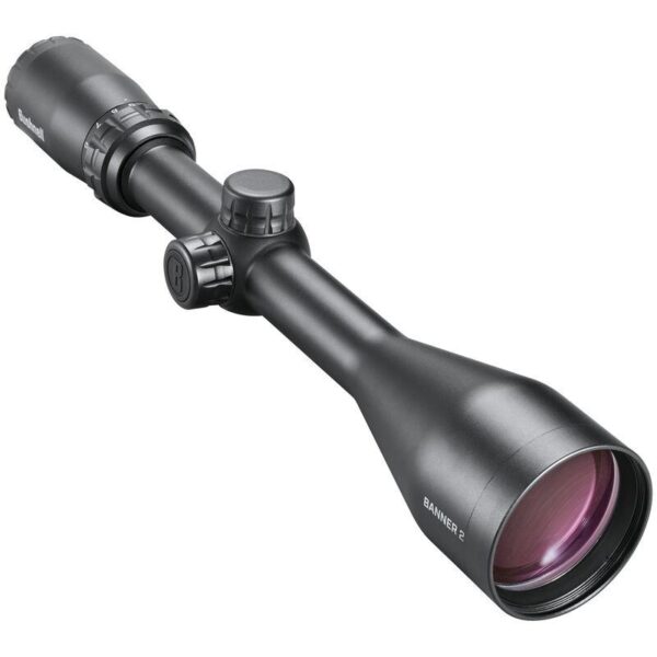 Bushnell Banner 2 Rifle Scope 3-9x50 1" SFP DOA Quick Ballistic Non-Illum. Black with Rings - Precision Shot Firearms