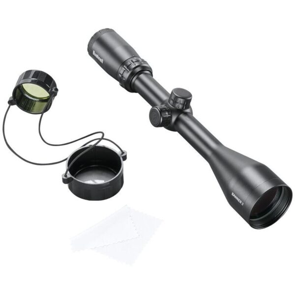 Bushnell Banner 2 Rifle Scope 3-9x50 1" SFP DOA Quick Ballistic Non-Illum. Black with Rings - Precision Shot Firearms