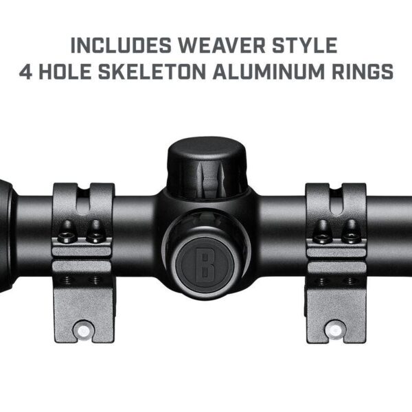 Bushnell Banner 2 Rifle Scope 6-18x50 1" SFP DOA Quick Ballistic Illum. Black with Rings - Precision Shot Firearms