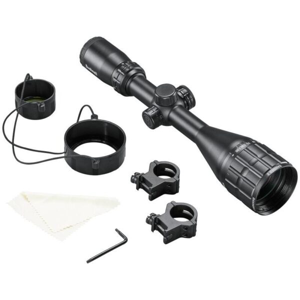 Bushnell Banner 2 Rifle Scope 6-18x50 1" SFP DOA Quick Ballistic Illum. Black with Rings - Precision Shot Firearms